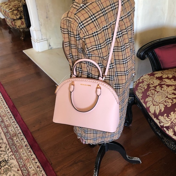 NWT Michael Kors large Emmy dome satchel - Picture 8 of 8